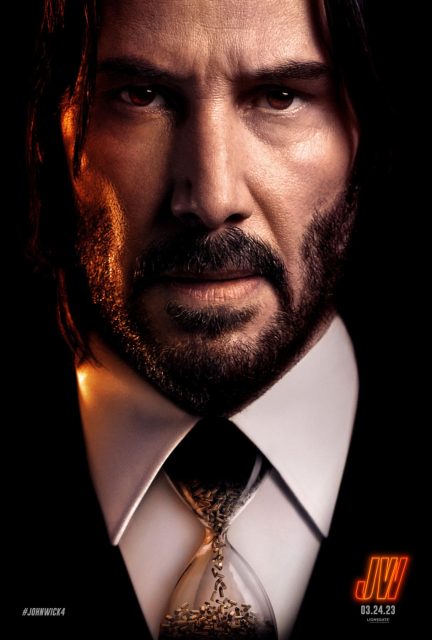 John Wick : Chapitre 4 - Photos et affiches. 5 Affiche Poster de John Wick Chapitre 4 avec Keanu Reeves 2023