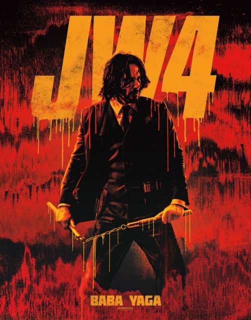 John Wick : Chapitre 4 - Photos et affiches. 20 Affiche Poster de John Wick Chapitre 4 avec Keanu Reeves 2023