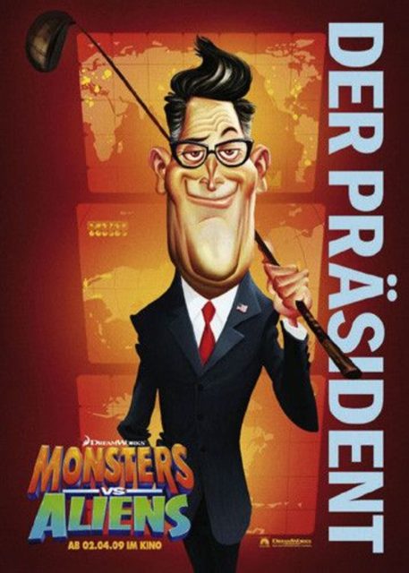 Affiche Poster de Monstres contre aliens Monsters vs 2009