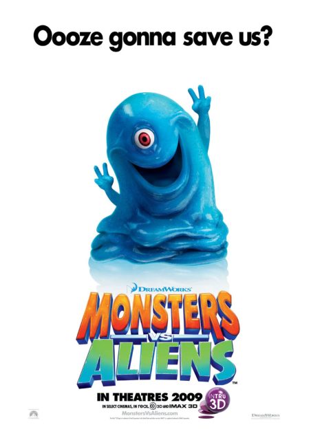 Affiche Poster de Monstres contre aliens Monsters vs 2009