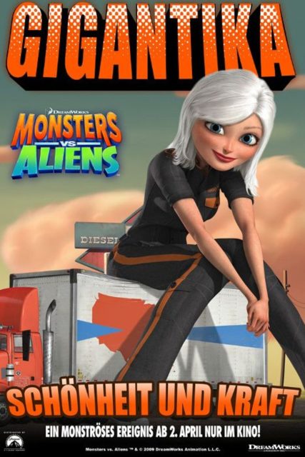 Affiche Poster de Monstres contre aliens Monsters vs 2009