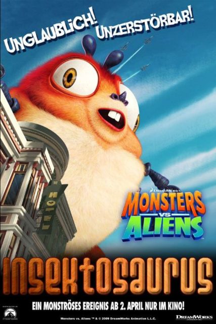 Affiche Poster de Monstres contre aliens Monsters vs 2009