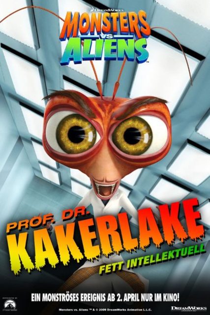 Affiche Poster de Monstres contre aliens Monsters vs 2009