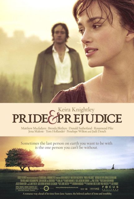 Orgueil et Préjugés - Photos et affiches. 3 Affiche Poster de Orgueil et Préjugés Pride and Prejudice avec Keira Knightley 2005