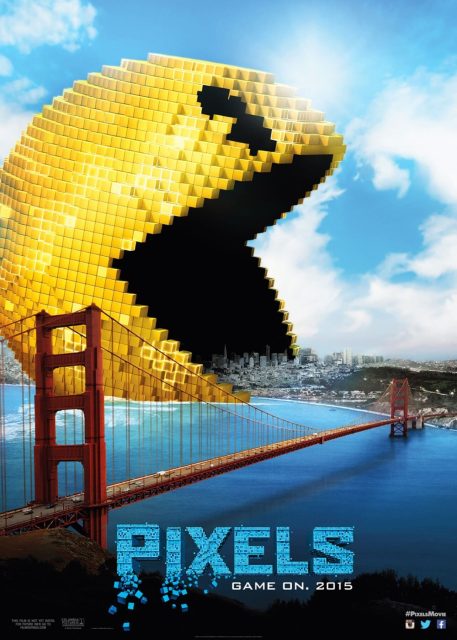 Affiche Poster de Pixels the movie avec Adam Sandler 2015