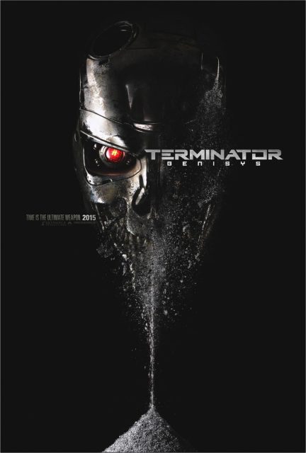 Terminator : Genisys - Photos et affiches. 3 Affiche Poster de Terminator Genisys avec Arnold Schwarzenegger et Emilia Clarke 2015