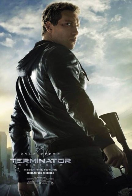 Terminator : Genisys - Photos et affiches. 5 Affiche Poster de Terminator Genisys avec Arnold Schwarzenegger et Emilia Clarke 2015