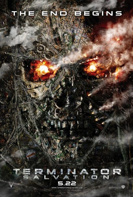 Terminator : Renaissance - Photos et affiches. 6 Affiche Poster de Terminator Renaissance Salvation avec Christian Bale et Sam Worthington 2009