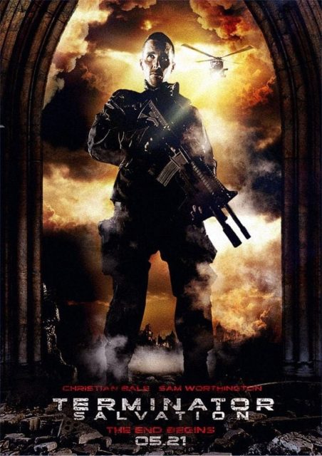 Terminator : Renaissance - Photos et affiches. 10 Affiche Poster de Terminator Renaissance Salvation avec Christian Bale et Sam Worthington 2009