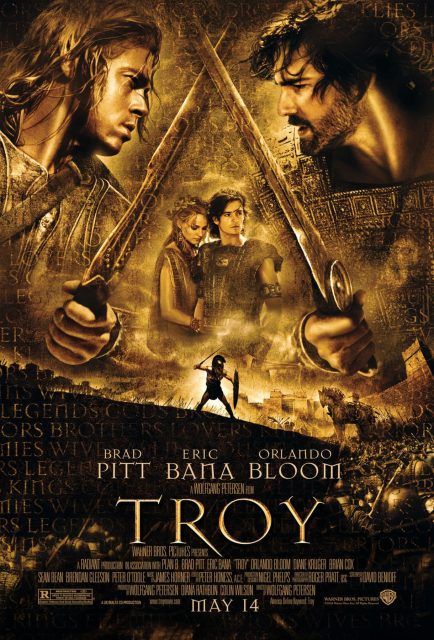 Affiche Poster de Troie Troy avec Brad Pitt 2004