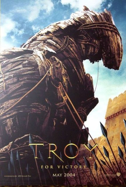 Affiche Poster de Troie Troy avec Brad Pitt 2004