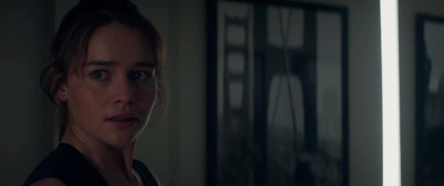 Terminator : Genisys - Photos et affiches. 33 Arnold Schwarzenegger et Emilia Clarke dans Terminator Genisys 2015