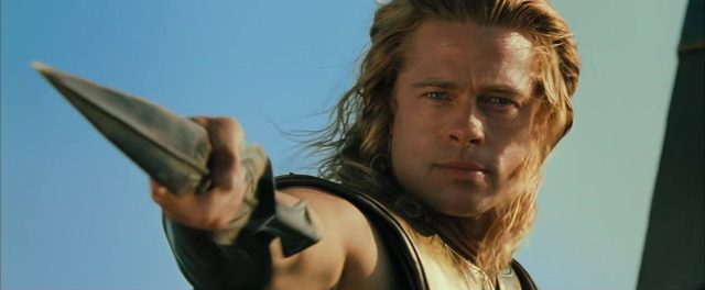 Brad Pitt dans Troie Troy 2004