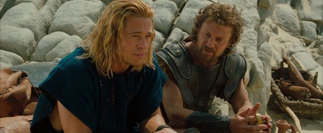 Brad Pitt dans Troie Troy 2004