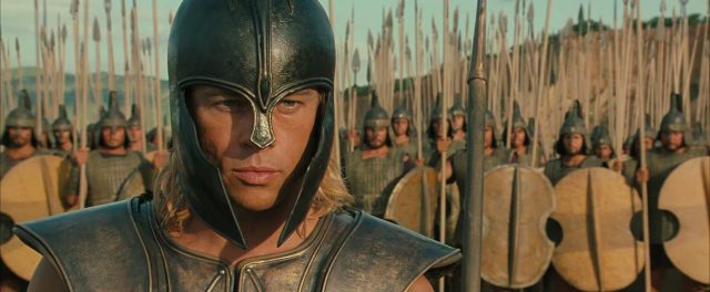 Brad Pitt dans Troie Troy 2004