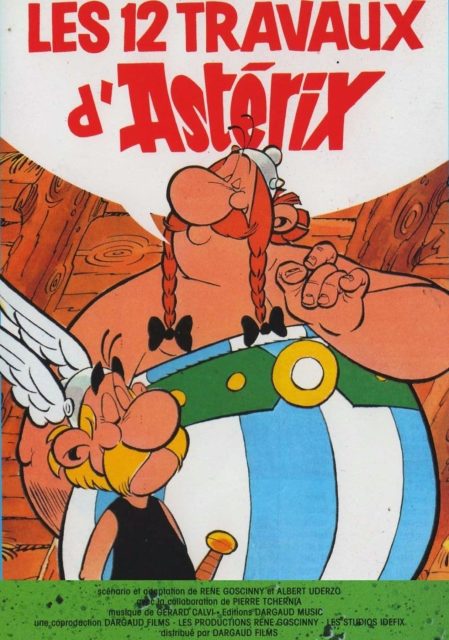Les 12 travaux d’Astérix - Photos et affiches. 2 Affiche Poster de Les 12 travaux d'Astérix 1976