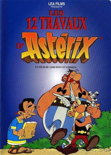 Les 12 travaux d’Astérix - Photos et affiches. 3 Affiche Poster de Les 12 travaux d'Astérix 1976