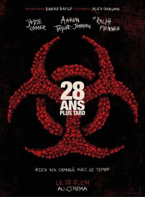 28 ans plus tard. 15 Affiche Poster de 28 ans plus tard 28 years later avec Aaron Taylor-Johnson et Jodie Comer 2025