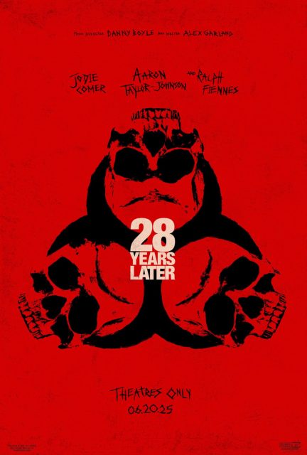 28 ans plus tard. 16 Affiche Poster de 28 ans plus tard 28 years later avec Aaron Taylor-Johnson et Jodie Comer 2025