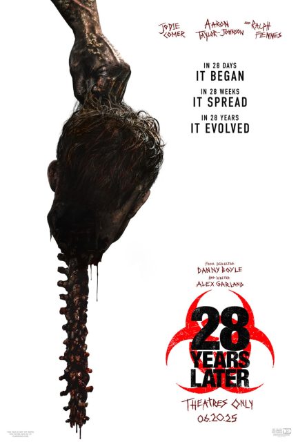 28 ans plus tard. 18 Affiche Poster de 28 ans plus tard 28 years later avec Aaron Taylor-Johnson et Jodie Comer 2025