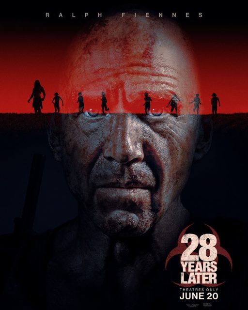 28 ans plus tard. 25 Affiche Poster de 28 ans plus tard 28 years later avec Aaron Taylor-Johnson et Jodie Comer 2025