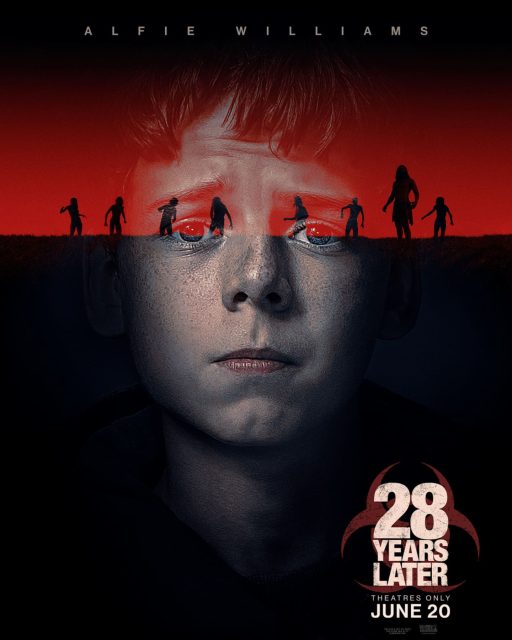 28 ans plus tard. 27 Affiche Poster de 28 ans plus tard 28 years later avec Aaron Taylor-Johnson et Jodie Comer 2025