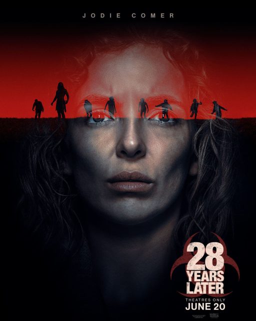 28 ans plus tard. 28 Affiche Poster de 28 ans plus tard 28 years later avec Aaron Taylor-Johnson et Jodie Comer 2025