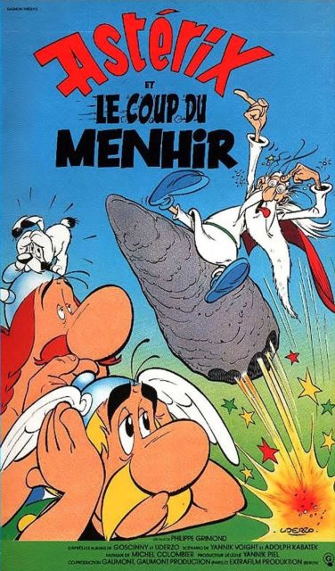 Astérix et le coup du menhir - Photos et affiches. 1 Affiche Poster de Astérix et le coup du menhir 1989
