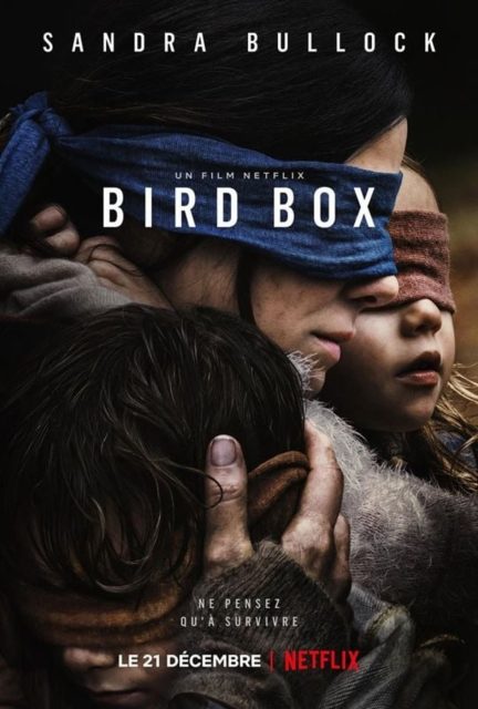Bird Box. 1 Affiche Poster de Bird Box avec Sandra Bullock 2018