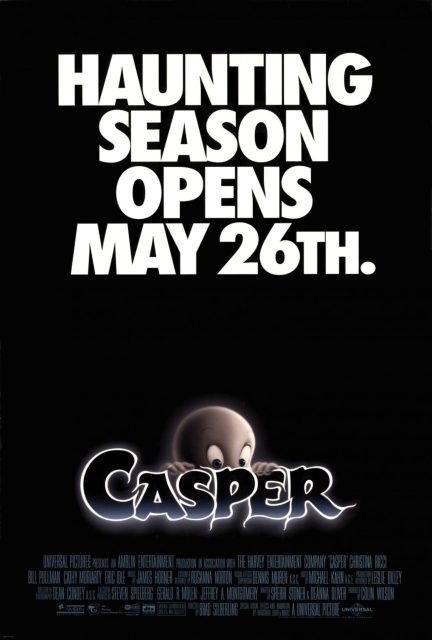 Casper. 11 Affiche Poster de Casper avec Christina Ricci et Bill Pullman 1995