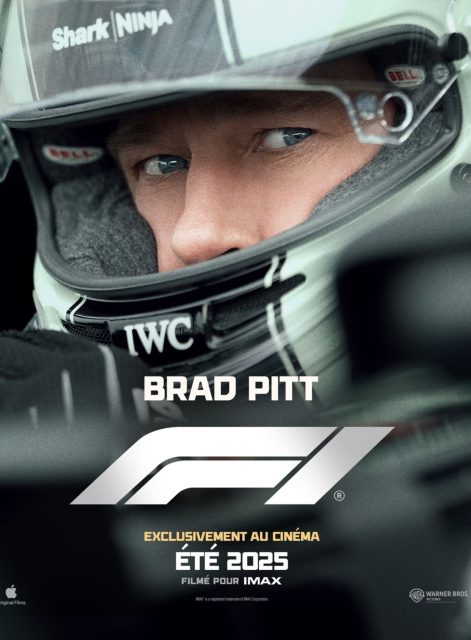 F1 - le film. 14 Affiche Poster F1 - le film the movie avec Brad Pitt 2025