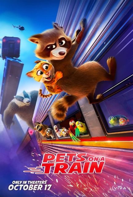 Falcon Express - Photos et affiches. 2 Affiche Poster de Falcon Express Pets on a train 2025