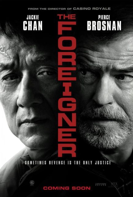 The Foreigner - Photos et affiches. 3 Affiche Poster de The Foreigner avec Jackie Chan et Pierce Brosnan 2017