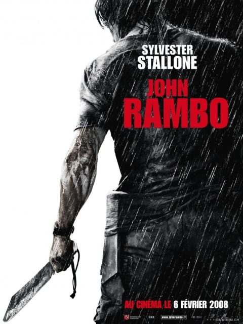 John Rambo. 12 Affiche Poster de John Rambo avec Sylvester Stallone 2008