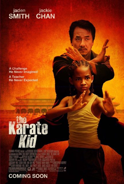 Affiche Poster de The Karate Kid avec Jackie Chan et Jaden Smith 2010