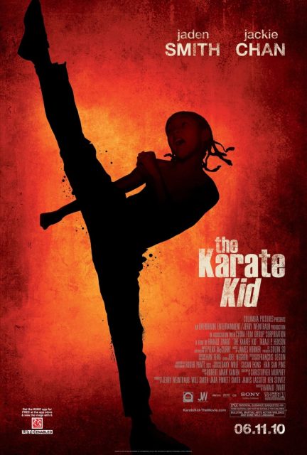 Affiche Poster de The Karate Kid avec Jackie Chan et Jaden Smith 2010