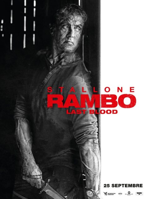 Rambo : last blood - Photos et affiches. 4 Affiche Poster de Rambo : last blood avec Sylvester Stallone 2019
