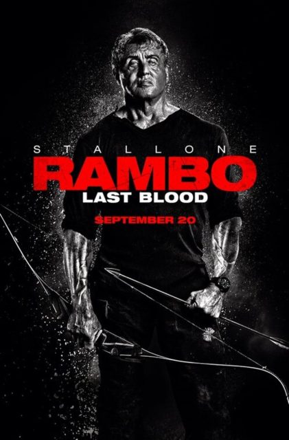 Rambo : last blood - Photos et affiches. 5 Affiche Poster de Rambo : last blood avec Sylvester Stallone 2019