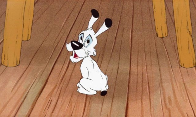 Scène de Astérix chez les Bretons 1986