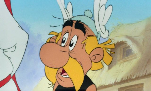 Scène de Astérix chez les Bretons 1986