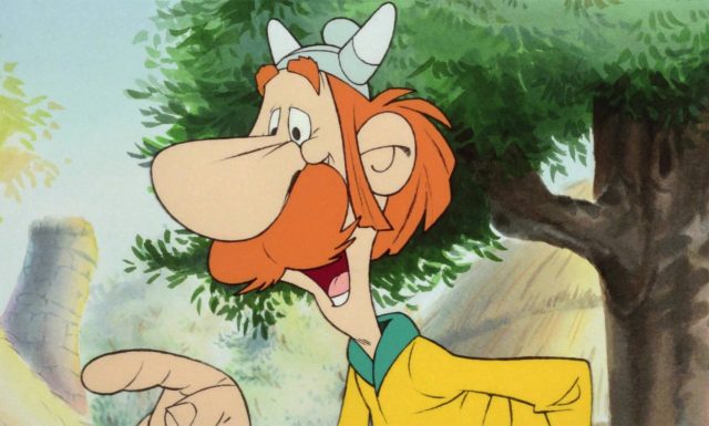 Scène de Astérix chez les Bretons 1986