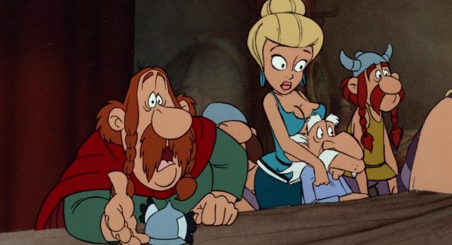 Astérix et le coup du menhir - Photos et affiches. 16 Scène de Astérix et le coup du menhir 1989