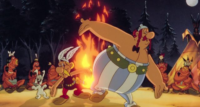 Astérix et les Indiens. 3 Scène de Astérix et les Indiens in Amerika 1995