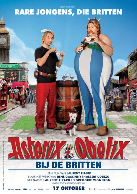 Affiche Poster de Astérix et Obélix : au service de Sa Majesté avec Édouard Baer et Gérard Depardieu 2012
