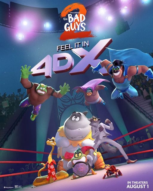 Affiche Poster de Les Bad Guys 2 2025
