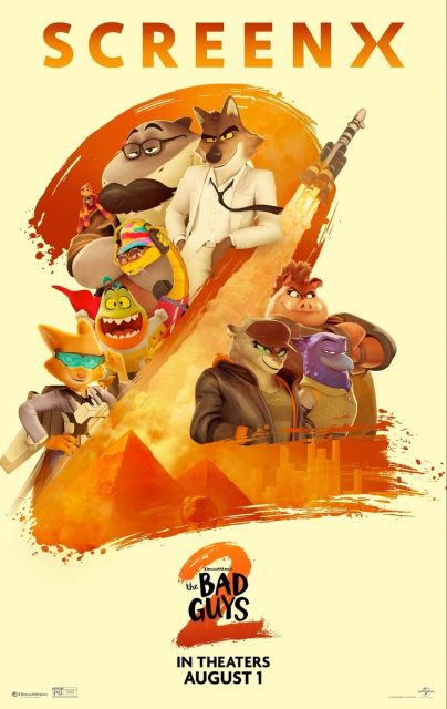Affiche Poster de Les Bad Guys 2 2025