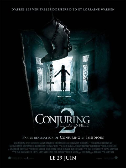 Conjuring 2 : le cas Enfield - Streaming. 1 Affiche Poster de Conjuring 2 : le cas Enfield avec Vera Farmiga et Patrick Wilson 2016
