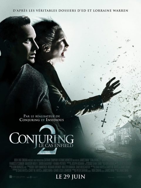 Conjuring 2 : le cas Enfield - Photos et affiches. 2 Affiche Poster de Conjuring 2 : le cas Enfield avec Vera Farmiga et Patrick Wilson 2016
