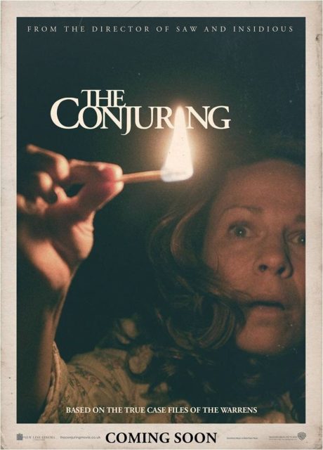 Conjuring : les dossiers Warren - Photos et affiches. 4 Affiche Poster de Conjuring : les dossiers Warren avec Vera Farmiga et Patrick Wilson 2013