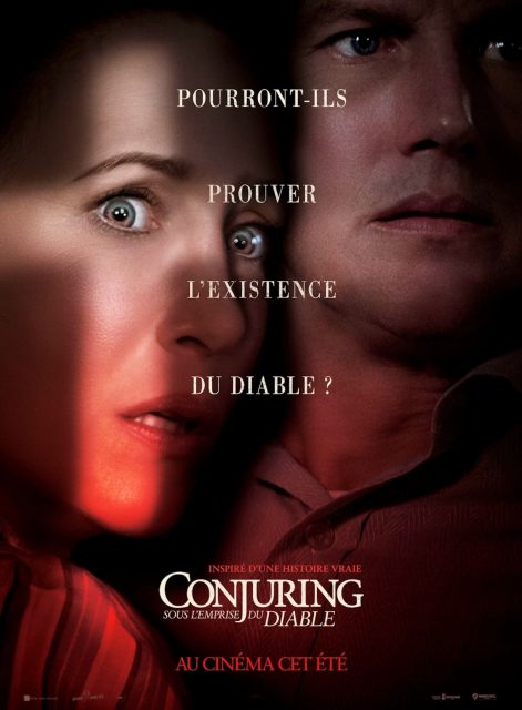 Conjuring : sous l'emprise du Diable - Streaming. 1 Affiche Poster de Conjuring : sous l'emprise du Diable The Devil Made Me Do It avec Vera Farmiga et Patrick Wilson 2021